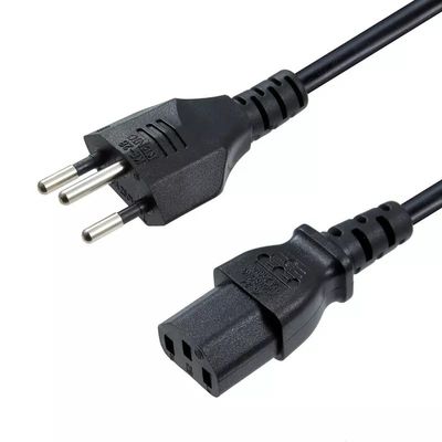 スイスプラグ 電源ケーブル プラグ メイン ワイアリング スイスプラグ 黒/白 250V スイスプラグ 電源ケーブル コード