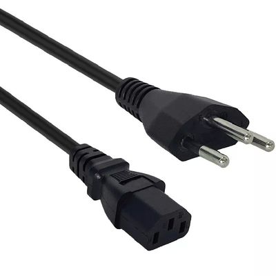 SEV 1011 スイス型 J から IEC C13 電源ケーブル 10A 250V