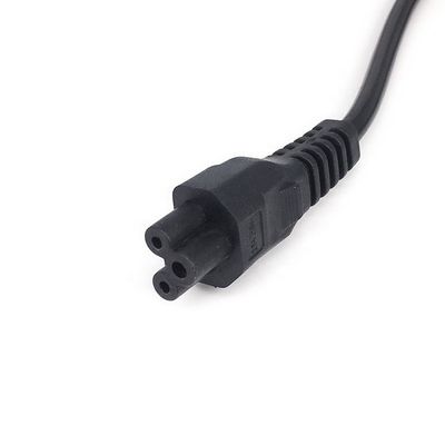 IEC320 C5 3 丸ピン電源コード ブラジル NBR14136 標準 3x0.75 平方コア