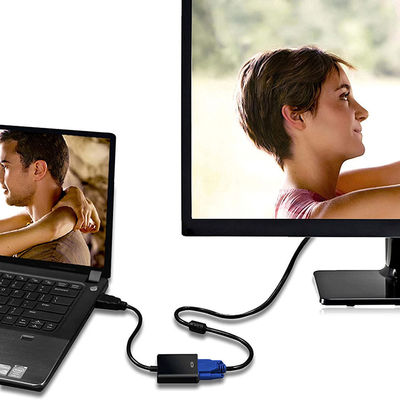 HDMI から VGA 変換器 音声 1080p USB 対応