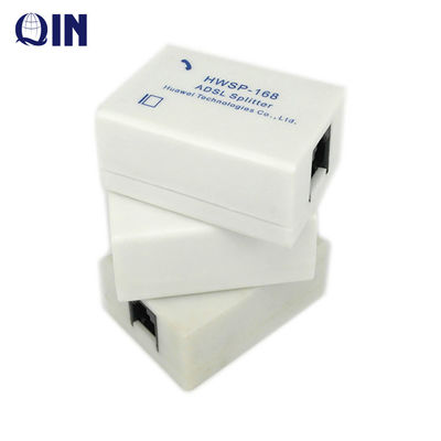 ADSLスプリッター RJ11 RJ45 デュアルポート 電話ブロードバンド用