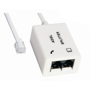 原産地 ABS 94HB ハウジング RJ11 電話モデム ADSL スプリッター