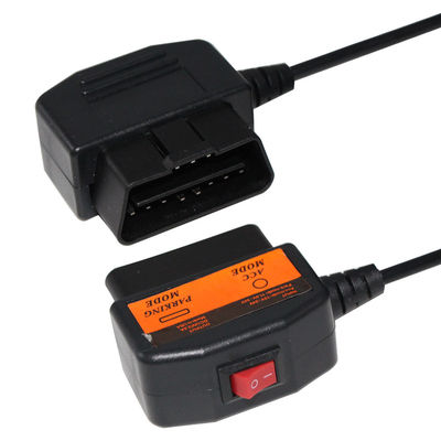 OBD2 12V to 5V 充電ケーブル（DVRドライブレコーダー用スイッチ付き）