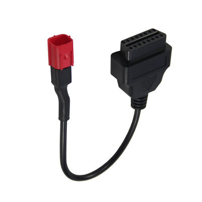 オートバイ OBD1 から OBD2 アダプターケーブル 6ピン OBD 診断ケーブル パーソナライズされた長さ