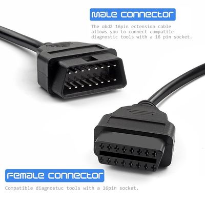 14Pin から 16PIN OBD II 診断ケーブル バイク 適用型 バイク