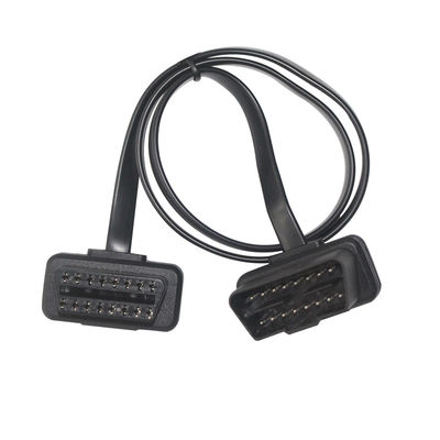 16ピンの男性から女性への延長ケーブル 自動車用自動車用OBD 2診断ツールアダプター