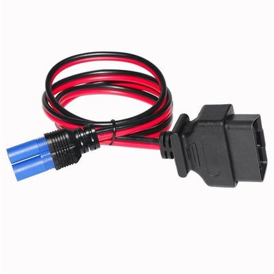 12Vの電源OBD2コネクタとEC5プラグジャンパーケーブルで診断ツールをアップグレードします