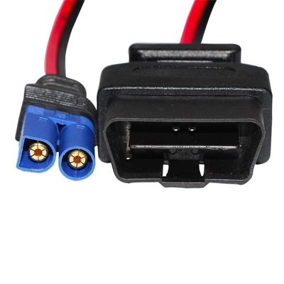 12Vの電源OBD2コネクタとEC5プラグジャンパーケーブルで診断ツールをアップグレードします