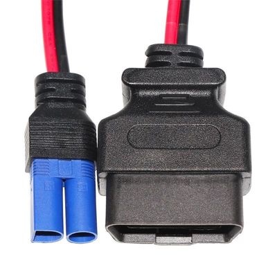 12Vの電源OBD2コネクタとEC5プラグジャンパーケーブルで診断ツールをアップグレードします