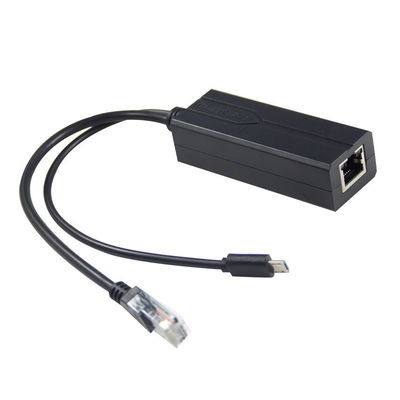 12v 2aタイプCとLANポート RJ 45 イーサネット上での電源供給のためのUSBポースプリッタを接続