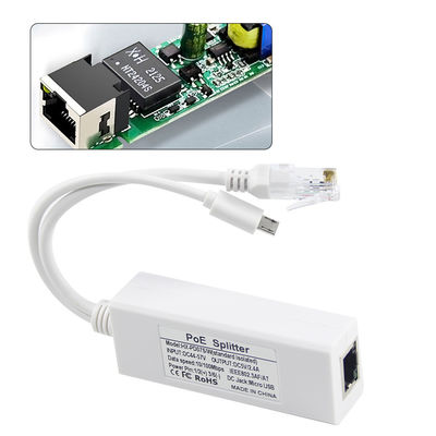 100-240V AC 50/60Hz POE スプリッター 10/100Mbps 48V から 24V/12V/9V/5V