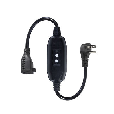 GFCI NEMA 515P から 515R フルトプラグ 防水延長コード IP54