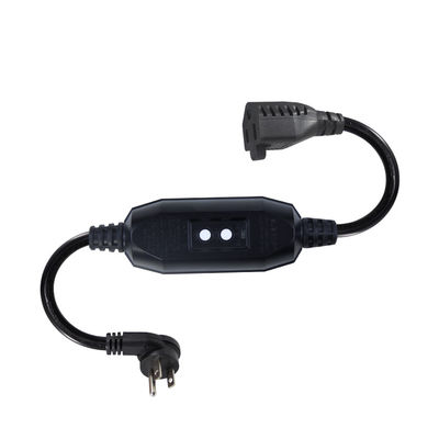 GFCI NEMA 515P から 515R フルトプラグ 防水延長コード IP54