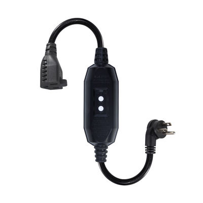 角拡張アメリカ 3Prong NEMA 5-15P から 515R GFCI 供給電源ケーブル 20A