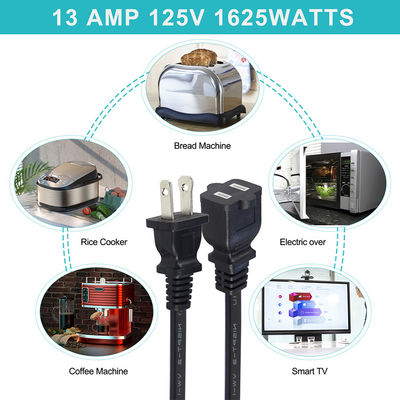 US 2本目 男性から女性 NEMA 1-15PからNEMA1-15R CPU PDU拡張ケーブル