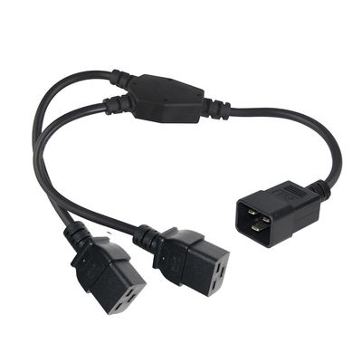 C20 男性から電源ソケット C19 15A 黒 H05vvf 3G 1.5Mm 250V 10A 13A 16A 供給電源コード