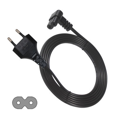 イタリア 2ピンACプラグ ヨーロッパのケーブルC7接続器 拡張子 Psu ラップトップ電源コード Eu 2-PIN C7