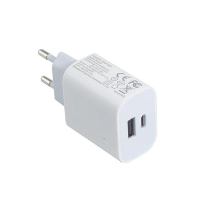 1A +1C 携帯電話のためのヨーロッパ電源充電器 18W 20W 移動アダプタ OEM/ODM
