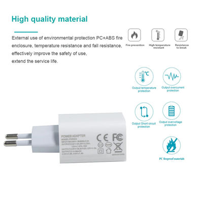 1A +1C 携帯電話のためのヨーロッパ電源充電器 18W 20W 移動アダプタ OEM/ODM