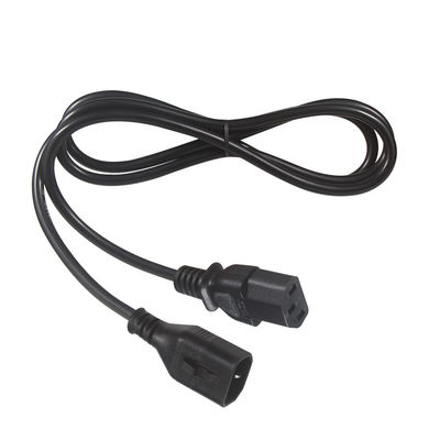 15 フィート 14 ゲージ エクステンションコード C14 から C13 PC 電源