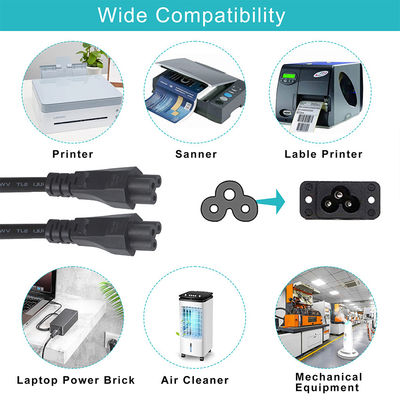 IEC 拡張男から女性への電源コード IEC 60320 C5 から IEC 60320 C6 UPS PDU