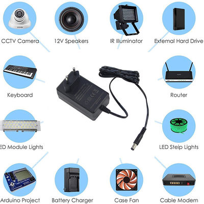 3.5X1.35Mm 男性 ジャック 12V 3A 36W スイッチング AC Dc 電源アダプタ CCTV用の電源充電器
