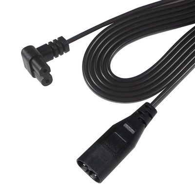 C8 男性から女性 短 0.6M 供給電源ケーブルコード 図 8 C7 2ピン 核 Ac Nispt 18Awgプラグ