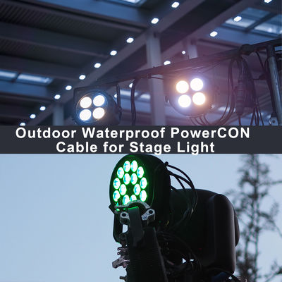 NAC3FCA から NAC3FCB 20A AC PowerCon コンネクタ SJTW 3ピン電源延長ケーブル