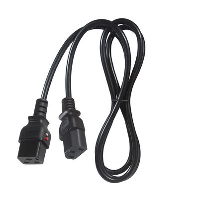 KUNCAN 14Awg 16A 延長電源コード 欧州ロックC19からC13コネクタ Iec 60320 320プラグ