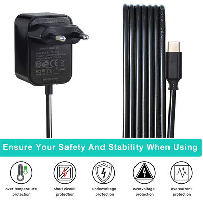 壁プラグ AC 切り替える電源アダプタ 5V 3A Eu アダプタ
