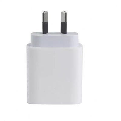 SAA USB-C アダプター 1A+1C ポート QC2.0 急速充電 PD 充電器 20W