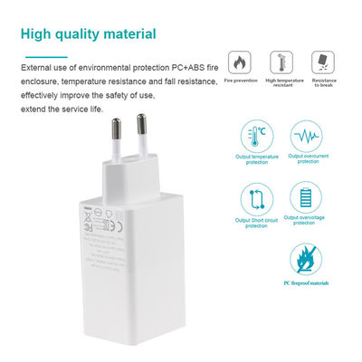 ラップトップQCタイプC デュアルPD充電器 65W出力 15V 3A 急速充電旅行アダプター