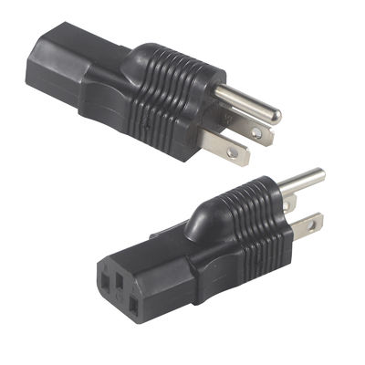 IEC320 C13 から C14 PDU 変換器 電源アダプター UPSプラグソケット 男性から女性アダプター変換器