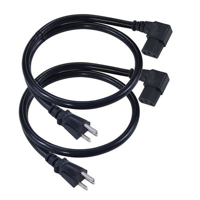 US Ac 14 Awg 重用品 黒 ネマ 515P から Iec320 C13 3 Ft 家電