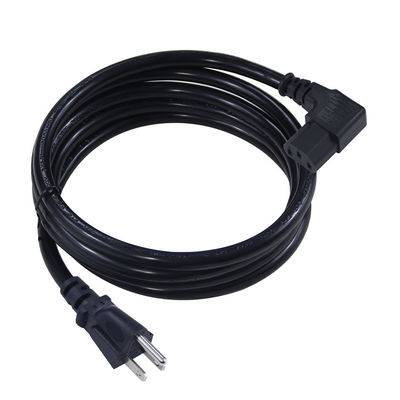 US Ac 14 Awg 重用品 黒 ネマ 515P から Iec320 C13 3 Ft 家電