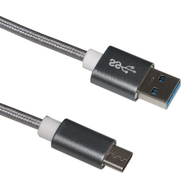 USB オーバーストレント 保護タイプ To c 3.0 USB タイプ C データケーブル 5Gbps 高速 3A 急速充電オーバーストレント 卸売用