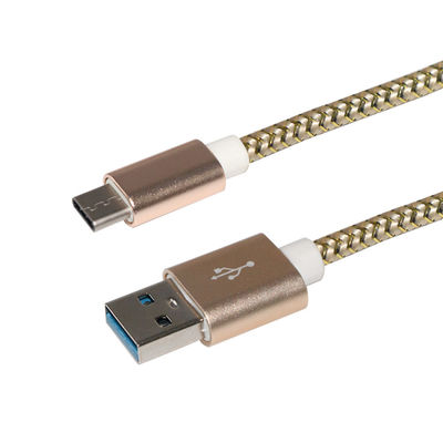 USB オーバーストレント 保護タイプ To c 3.0 USB タイプ C データケーブル 5Gbps 高速 3A 急速充電オーバーストレント 卸売用