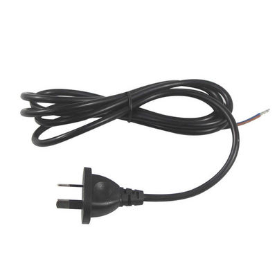 SAA認定AU 2ピンプラグ 脱ぎと缶詰の電源コード H03VV-F 2x0.75mm2 PVCジャケット 家電/産業用用の赤銅導体