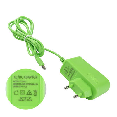 Eu 5Volt 2000Ma プラグ AC 100-240V へのUSB-C 2A 切り替える電源アダプタ 5V