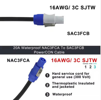 耐炎工業ステージオーディオ電源 15A 定電 3ピン IP44 定電 鍵 電力CON 互換接続