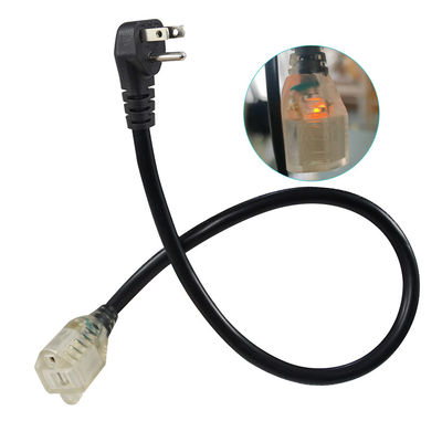 重荷 18AWG 1.2M 電源延長コード,家庭用電器/ワークショップ用のソケット出口への3本のプラグ