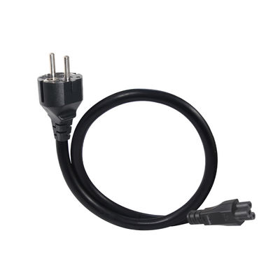 CE認定 2m 阻燃性 EUからC5 電源コード ラップトップ充電器/医療機器/工業機械 220V-250V