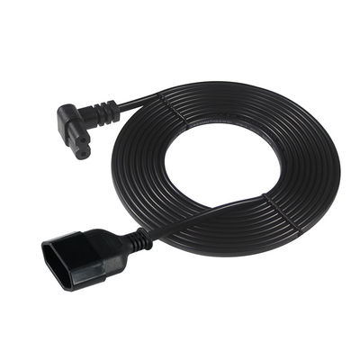 Premium Heavy Duty EU Schuko to IEC C7 Right Angle Power Cord for Home Appliances CE RoHS Certified Safe Wiring Solution