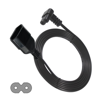 Premium Heavy Duty EU Schuko to IEC C7 Right Angle Power Cord for Home Appliances CE RoHS Certified Safe Wiring Solution