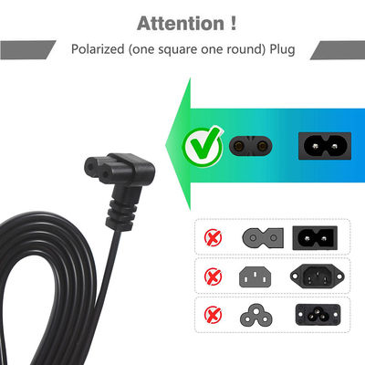 Premium Heavy Duty EU Schuko to IEC C7 Right Angle Power Cord for Home Appliances CE RoHS Certified Safe Wiring Solution