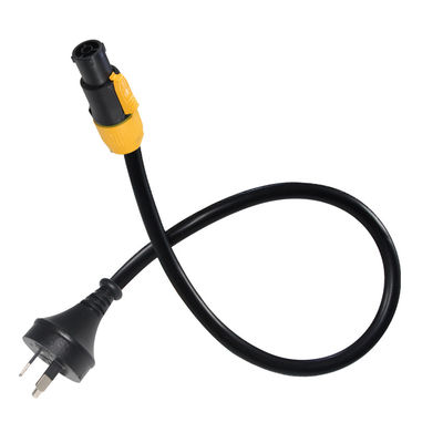 高品質AS/NZS 3112 XLR3 女性電源コード 10A 250V 専門オーディオ機器,ステージ使用,DJギア用重用