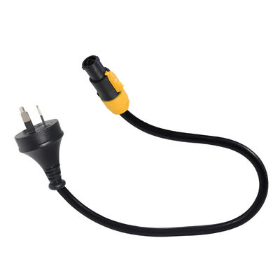 高品質AS/NZS 3112 XLR3 女性電源コード 10A 250V 専門オーディオ機器,ステージ使用,DJギア用重用