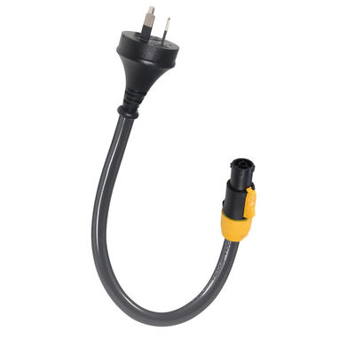 高品質AS/NZS 3112 XLR3 女性電源コード 10A 250V 専門オーディオ機器,ステージ使用,DJギア用重用