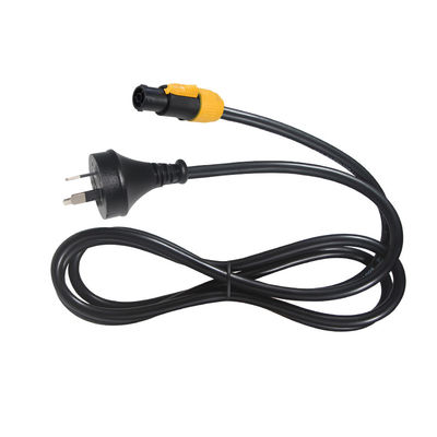 高品質AS/NZS 3112 XLR3 女性電源コード 10A 250V 専門オーディオ機器,ステージ使用,DJギア用重用