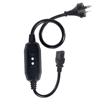 AU 3P から C13 電源コード RCD 安全プラグ